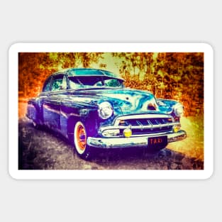 Classic American Automobile Muscle Sticker